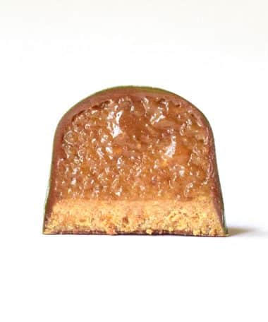 Inside view of an Apple Pie bonbon