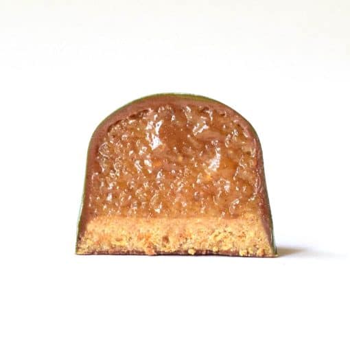 Inside view of an Apple Pie bonbon