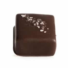 Gourmet Dark Chocolate Fleur de Sel Caramel