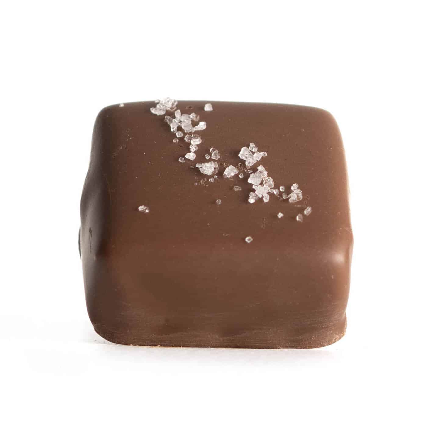 Gourmet Milk Chocolate Fleur de Sel Caramel
