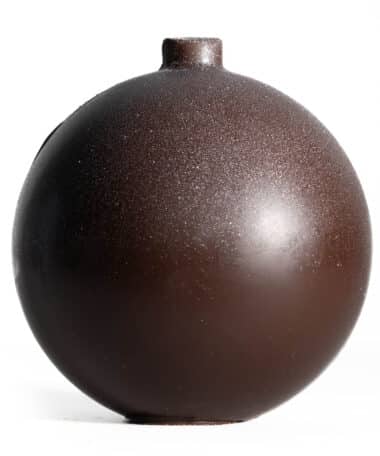 Enjoy this ornament-shaped Dark Chocolate Cocoa Bomb.