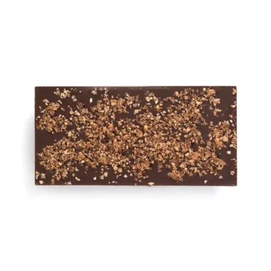 Gourmet Dark Chocolate Bar with Toffee