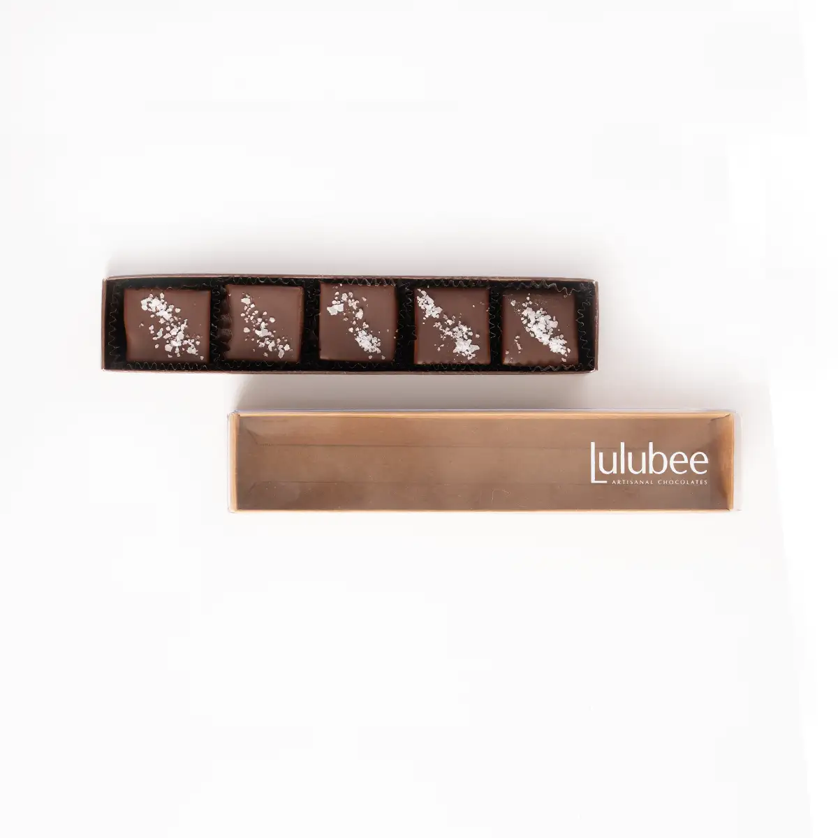 Dark Chocolate Fleur de Sel Caramels