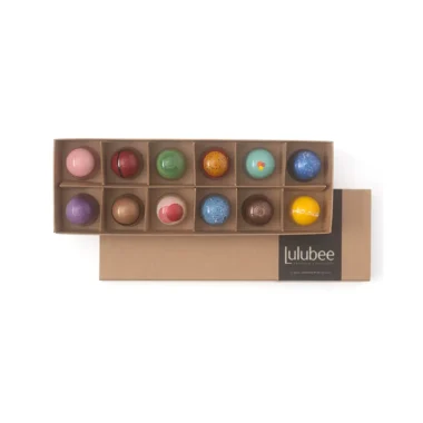 12-Piece Box of Gourmet Chocolate Truffles